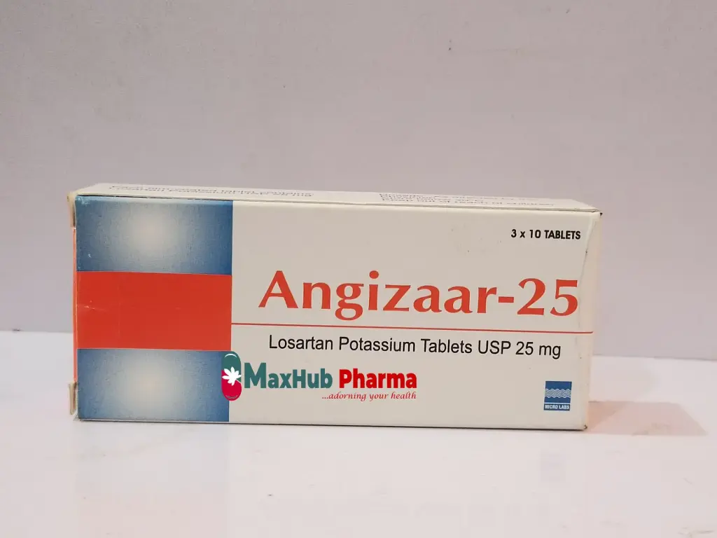 Angizaar-25 Tablets x 30