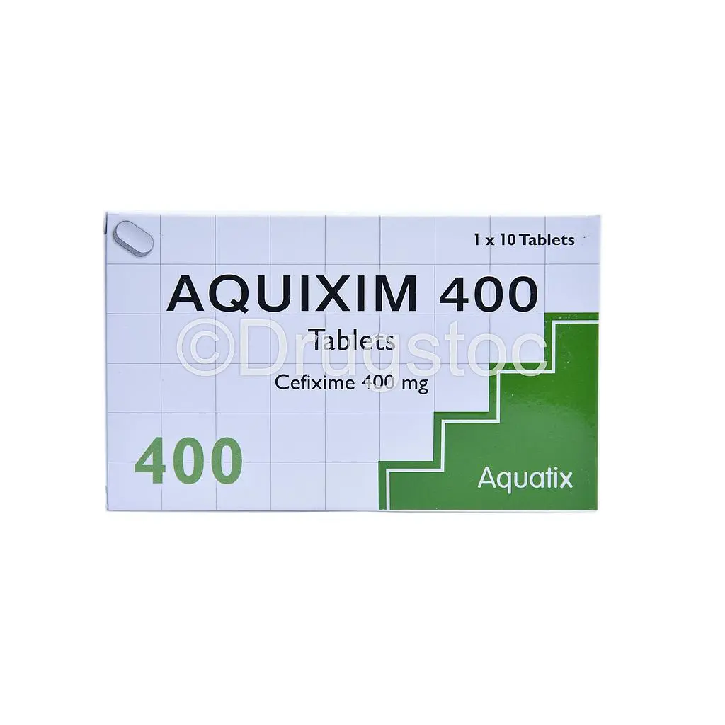 Aquixim 400mg Tablets x 10