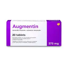 Augmentin 375mg Tablets x 20