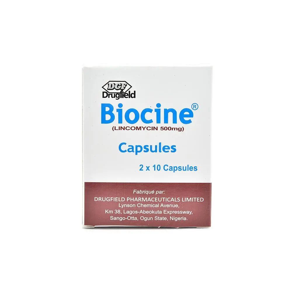 Biocine 500mg Capsules x 20