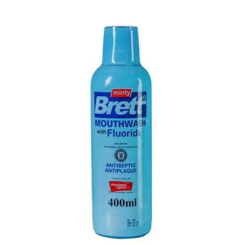 Brett Minty Mouthwash with Fluoride 200mL