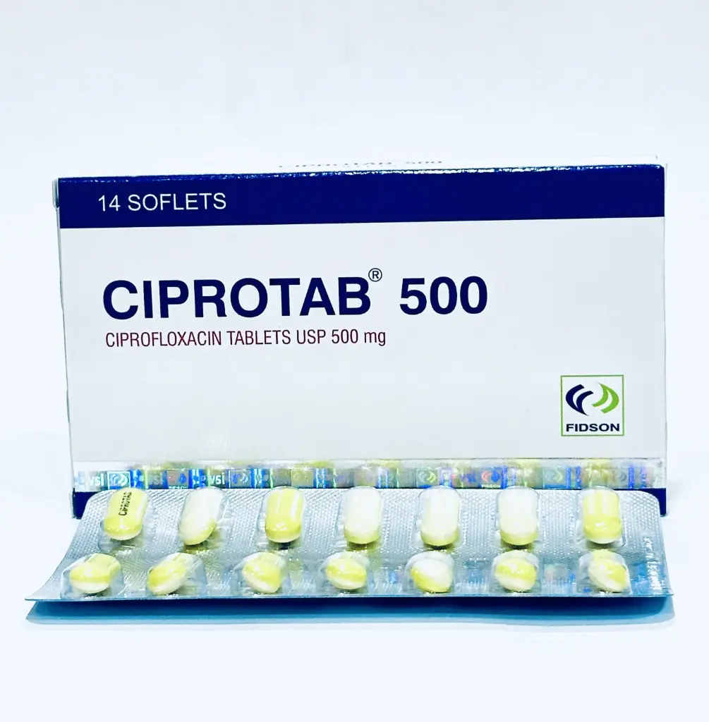 Ciprotab 500mg Capsules x 14