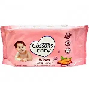 Cusson Wipes x50 (Smooth Sensation)