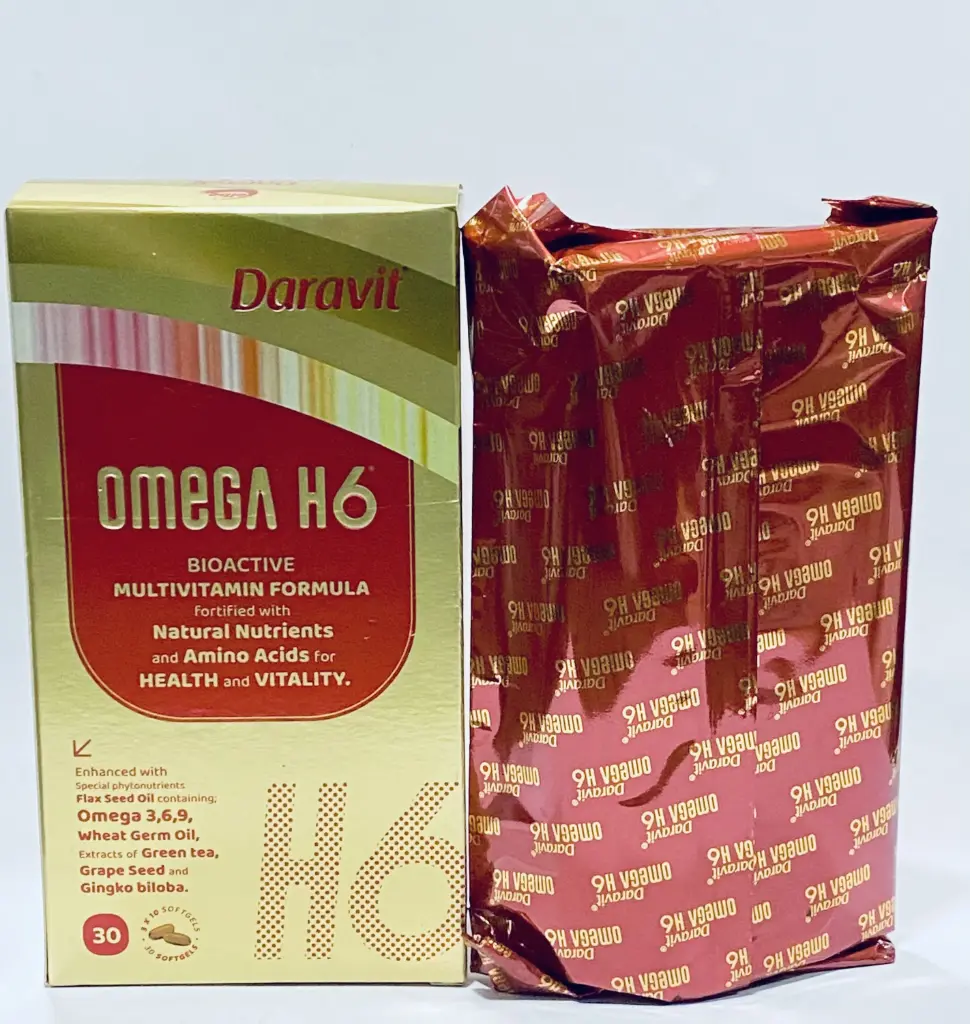 Daravit® Omega H6 Softgels x 30