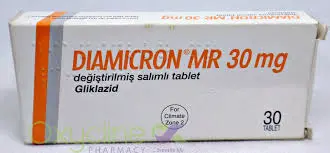 Diamicron MR 30mg Tablets x 30