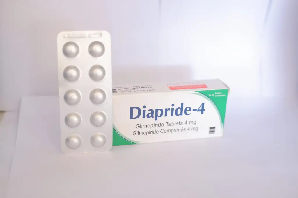 Diapride-4mg Tablets per sachet