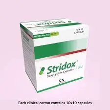 Doxycycline Capsules 100mg x 100 STRIDOX