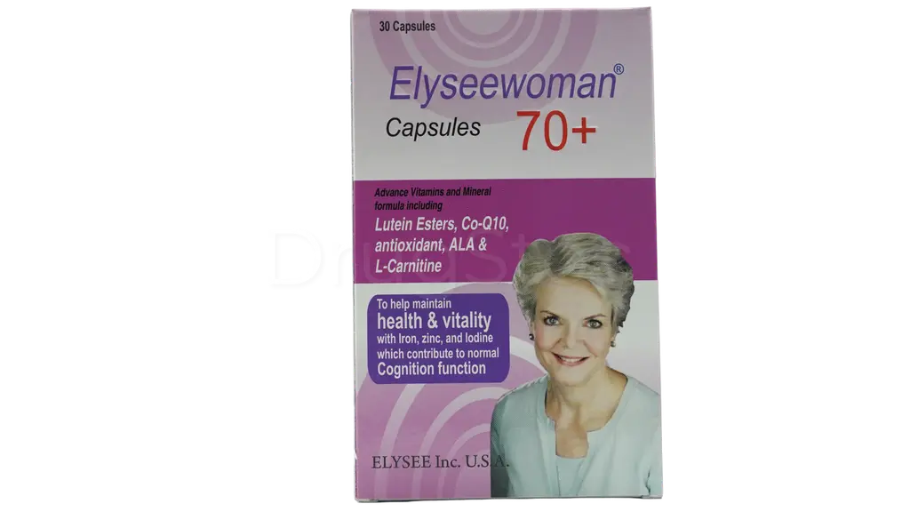 Elyseewoman® 70+ Capsules x 30