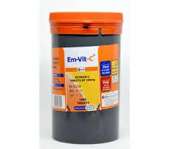 Em-Vit C Coloured  Tab x1000