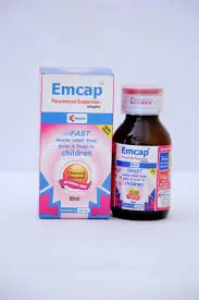 Emcap Paracetamol Suspension 60mL