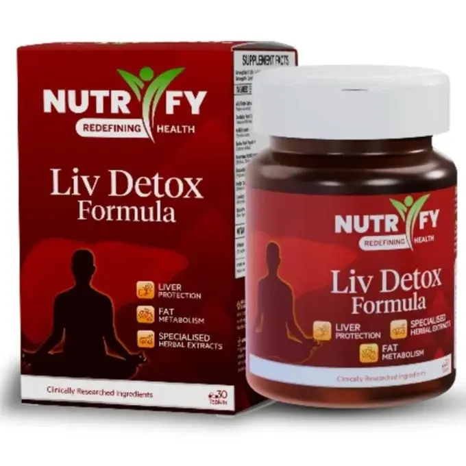 Nutrify Liv Detox Formula Tablets x 30
