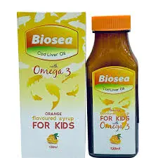 Biosea Orange with Omega 3 for Kids 120mL