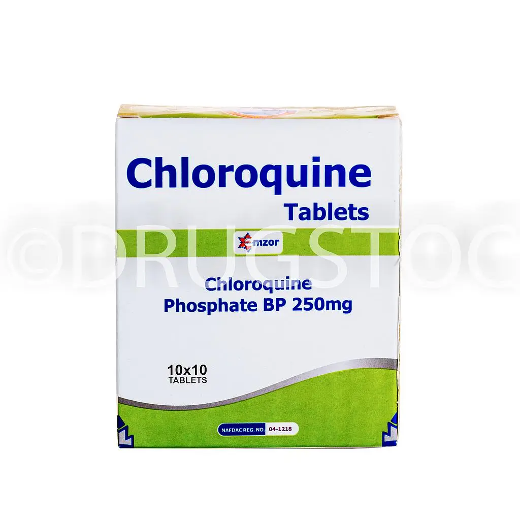 Chloroquine 250mg  Tablets x 10 (Emzor)