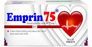 Emprin 75mg Tablets x 10