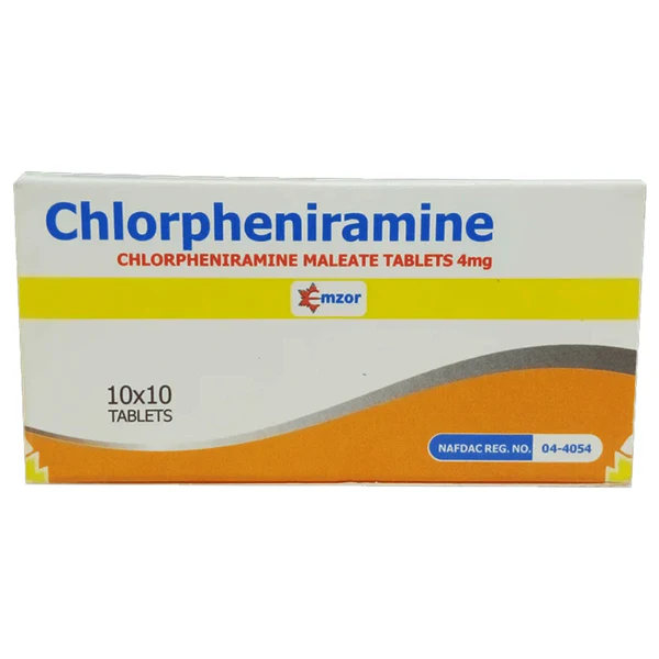 Emzor CPM 4mg Tablets x 10