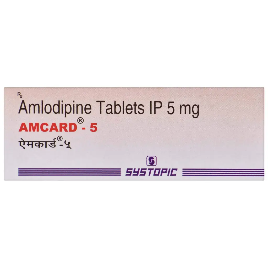Amcard-5mg Tablets x 14