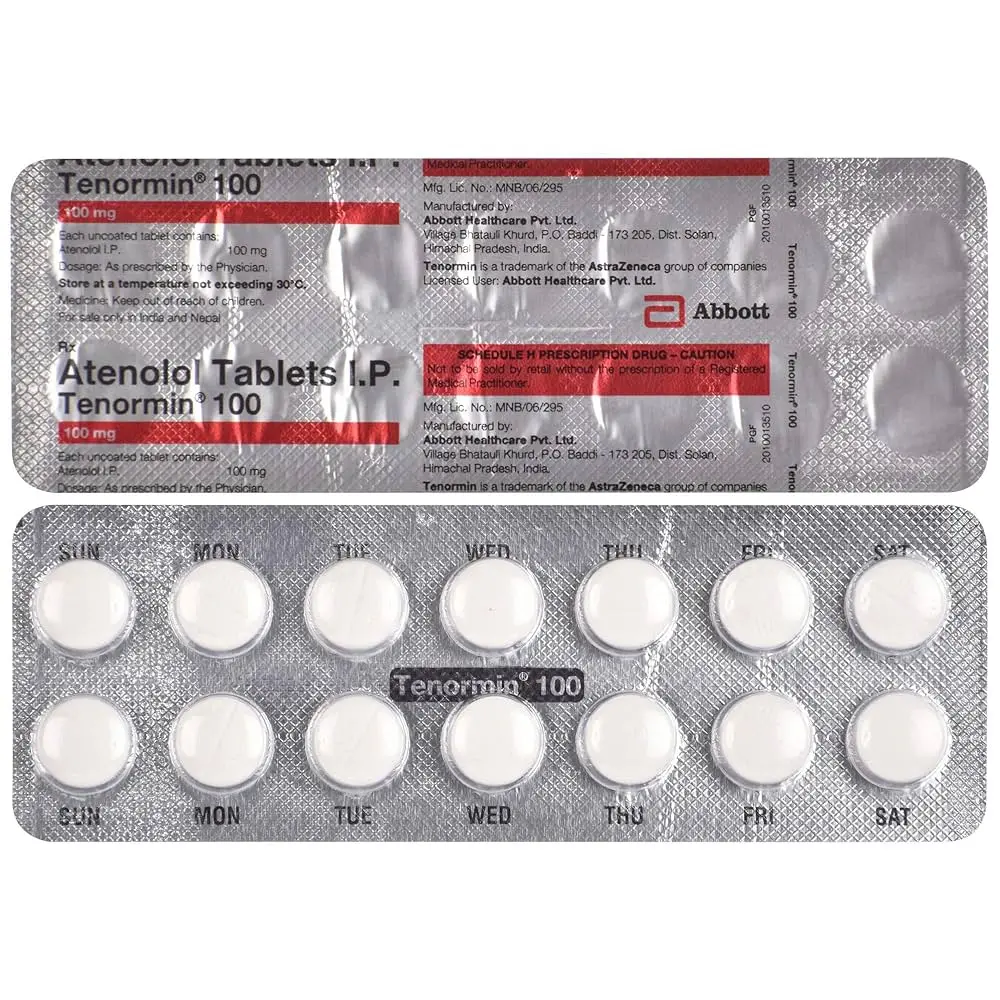 Atenolol 100mg Tablets x 14