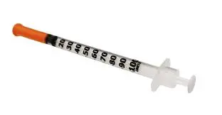 Insulin syringe 