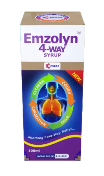 Emzolyn 4 Way syrup