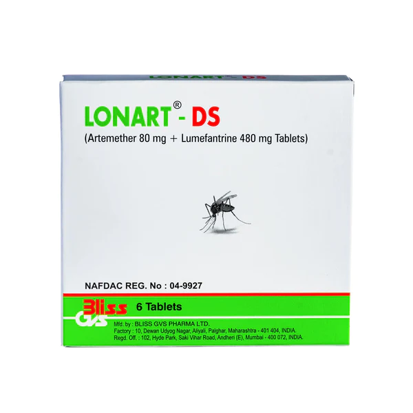 Lonart DS Tablets x 6