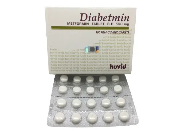 Diabetmin 500mg (one of sachet of 20 tabs)