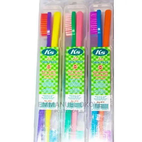 KS tooth brush 2-in-1