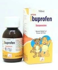 [INT_Drugs_34] Afrab Ibuprofen Suspension  100mL
