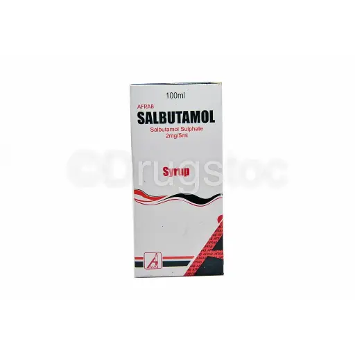 [INT_Drugs_36] Afrab Salbutamol Syrup 100mL