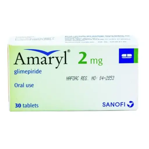 [INT_Drugs_52] Amaryl® 2mg Tablets x 30