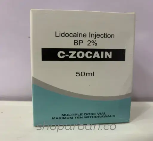 [INT_Drugs_154] C-Zocain Injection (Lidocaine) 50mL x 1 Vial