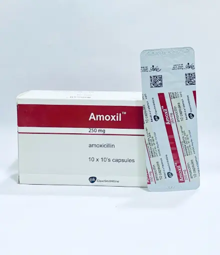 [INT_Drugs_567] Beecham Amoxil 250mg Capsules x 10