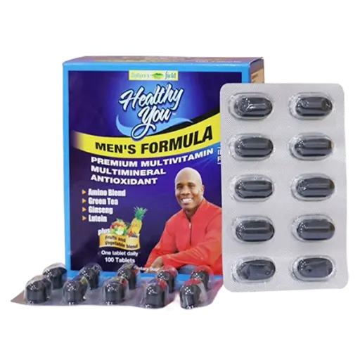 [INT_Drugs_612] NaturesField Healthy You Men's Formular 50+ Tab x 10