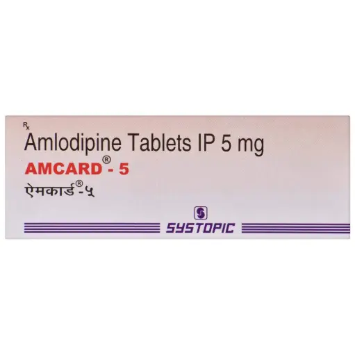 [INT_Drugs_626] Amcard-5mg Tablets x 14
