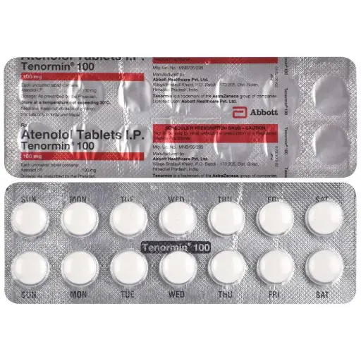 [INT_Drugs_629] Atenolol 100mg Tablets x 14