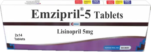 [INT_Drugs_631] Emzipril 5mg Tablets x 14