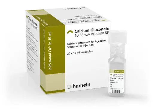 [INT_Drugs_868] Calcium gluconate inj